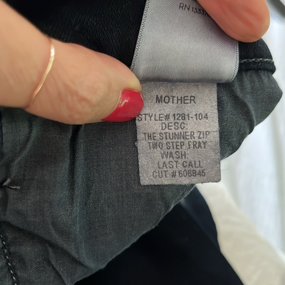 Mother The Stunner Zip Two Step Fray - Picture 5 of 13